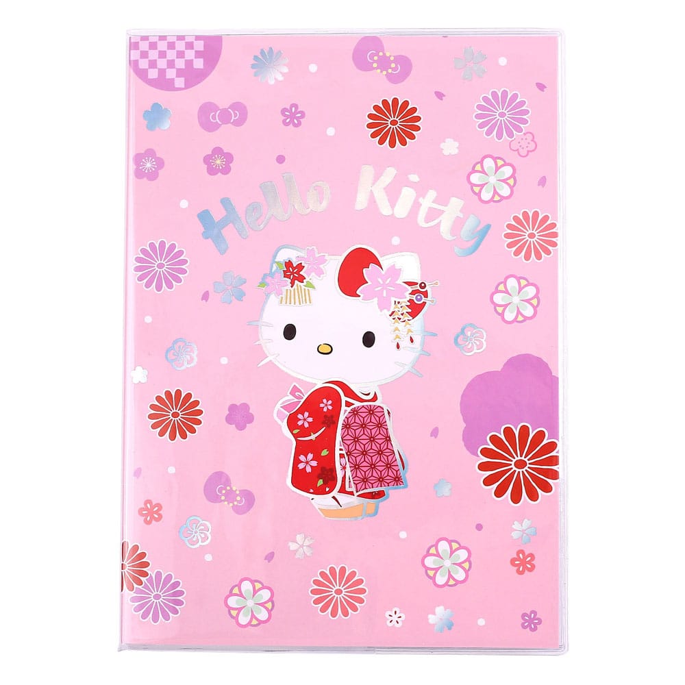 Sanrio Libreta Hello Kitty Kimono Holographic Checkered - Z POP Toys