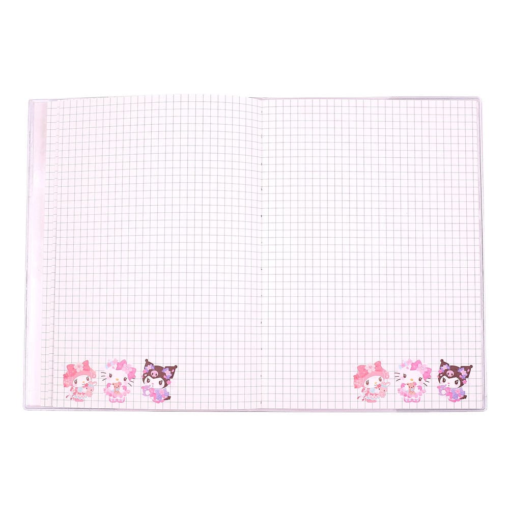 Sanrio Libreta Hello Kitty & Friends Sakura Series Holographic Checkered - Z POP Toys