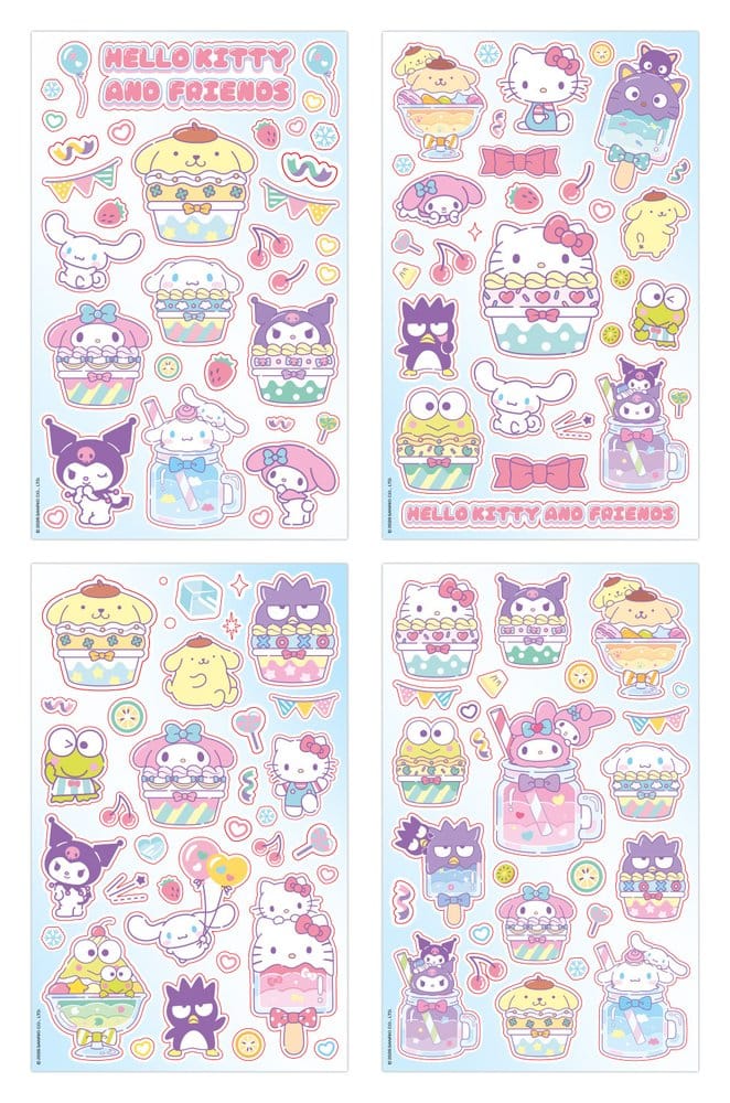 Sanrio Pegatinas Hello Kitty & Friends 03 Cupcake