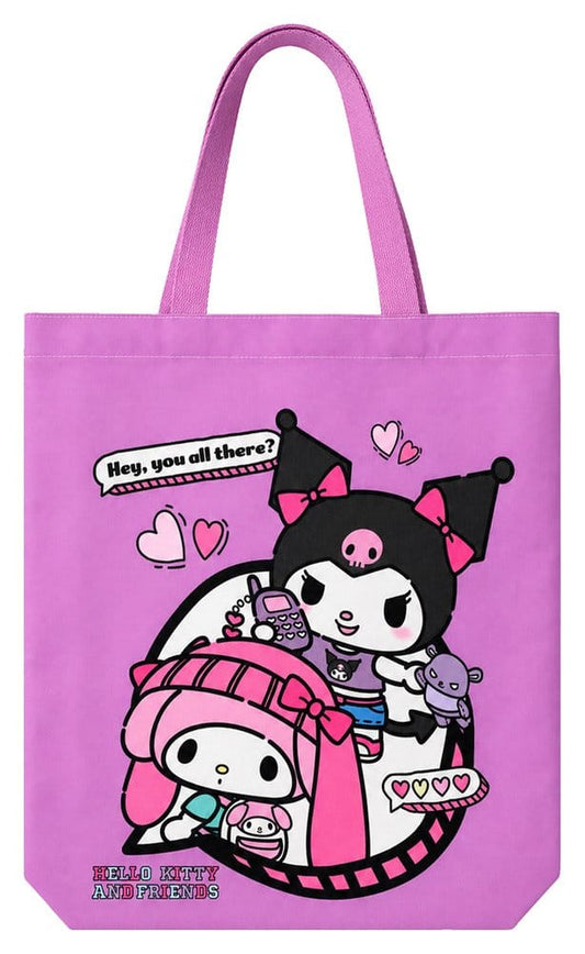 Sanrio Bolsa de tela Hello Kitty & Friends Pop Style 34.5 x 43 cm