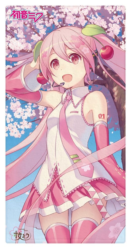 Hatsune Miku Toalla Sakura 75 x 150 cm