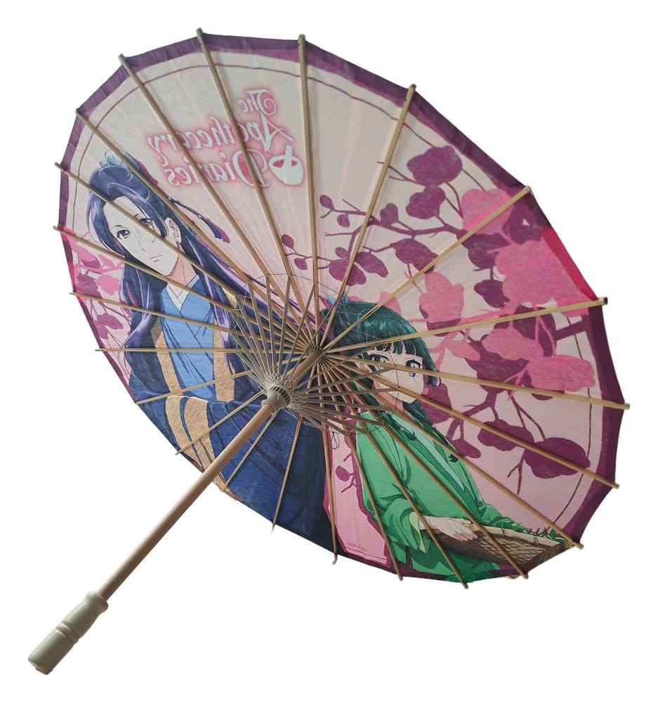 Los diarios de la boticaria Sombrilla de papel japonesa Maomao & Jinshi