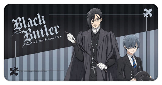 Black Butler: Public School Arc XXL Alfombrilla de Ratón Sebastian & Ciel 80 x 40 cm