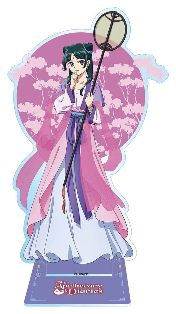 Los diarios de la boticaria Soporte de acrílico Maomao Moon Festival Ver. Holographic 17 cm