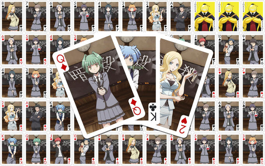 Assassination Classroom Baraja de Naipes Characters - Z POP Toys