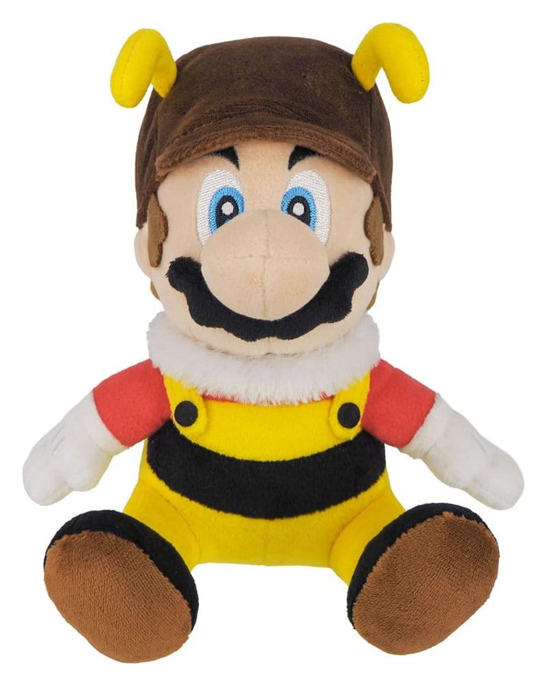 Super Mario Peluche Bee Mario 18 cm