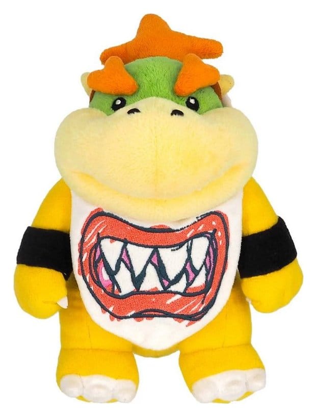 Super Mario Peluche Bowser Jr. 19 cm