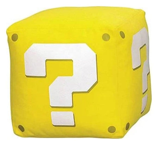 Super Mario Peluche Signo de interrogación 12 cm