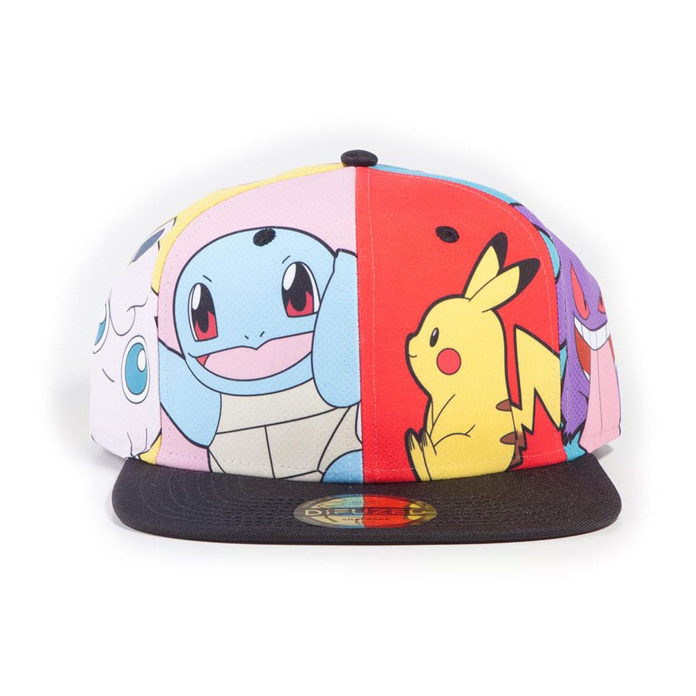 Pokémon Gorra Snapback Multi Pop Art - Z POP Toys