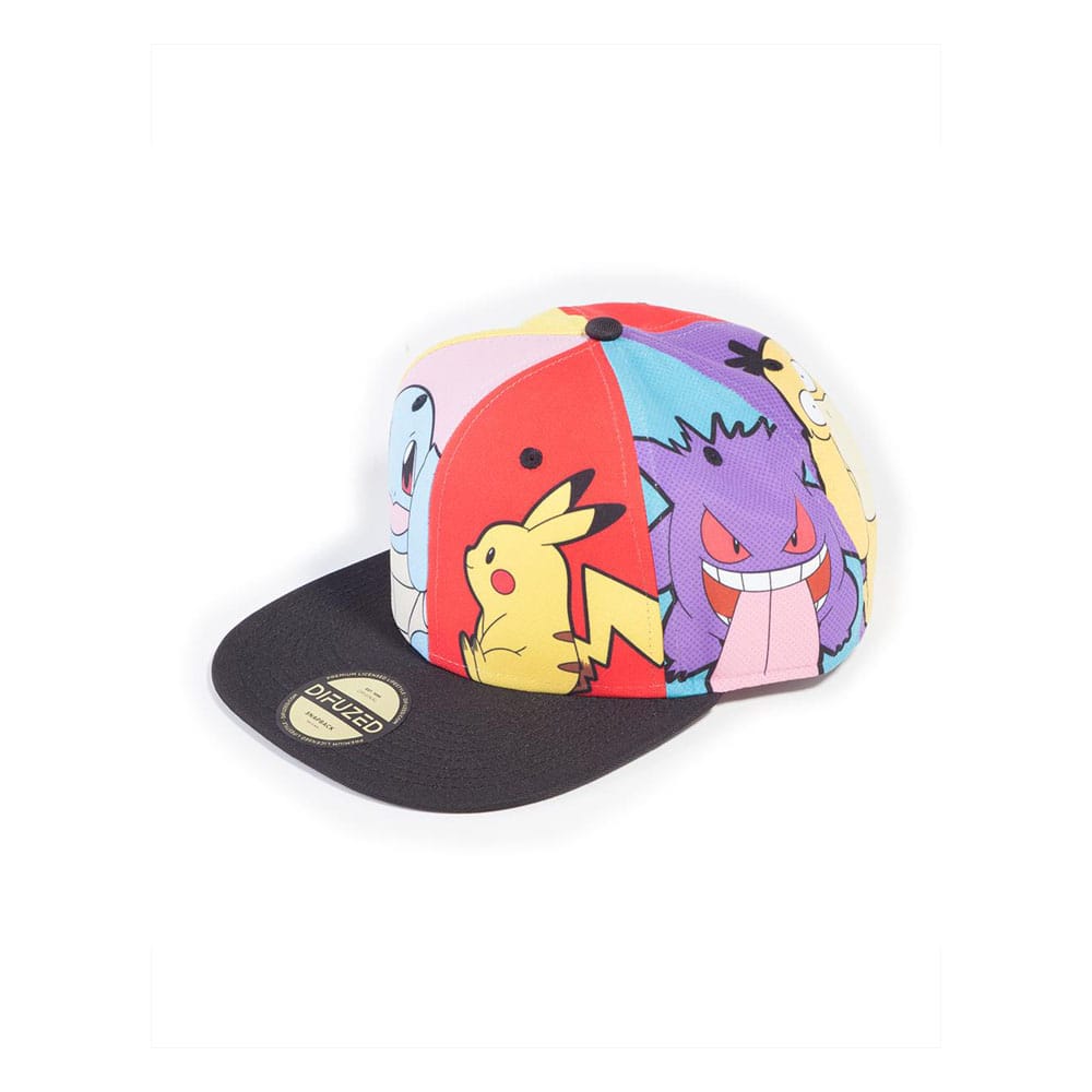 Pokémon Gorra Snapback Multi Pop Art - Z POP Toys
