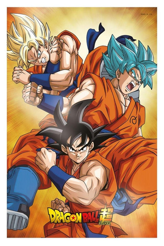 Dragon Ball Super 3D Póster Champa Goku 38 x 58 cm