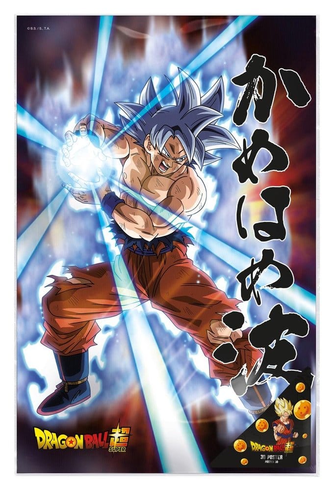 Dragon Ball Super 3D Póster Survival Goku 38 x 58 cm