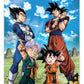 Dragon Ball Super 3D Póster Battle of Gods Goku Vegeta Family 38 x 58 cm