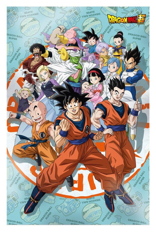 Dragon Ball Super 3D Póster Universe Survival 38 x 58 cm