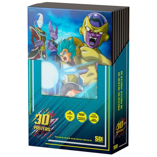 Dragon Ball 3D Póster Dragon Ball & Dragon Ball Super 38 x 58 cm Surtido (14)