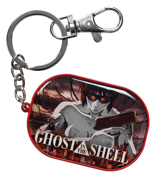 Ghost in the Shell Llavero de Metal Motoko Armada 14 cm