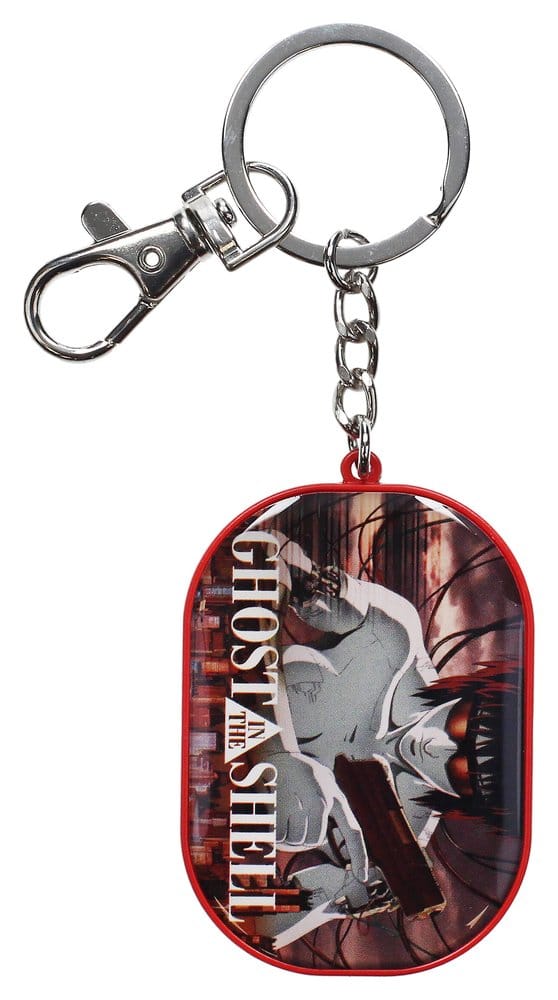 Ghost in the Shell Llavero de Metal Motoko Armada 14 cm