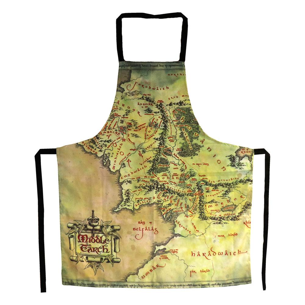 El Señor de los Anillos Delantal The Middle Earth Map - Z POP Toys