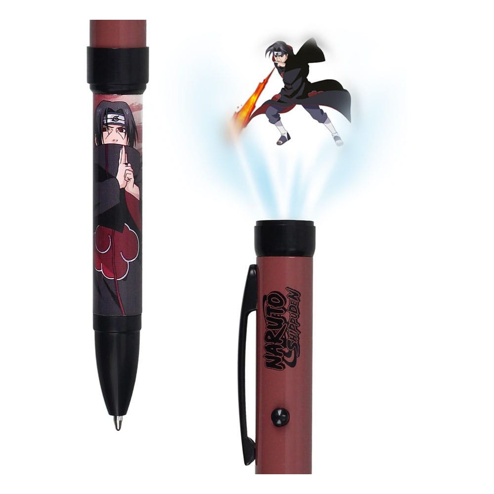 Naruto Shippuden Bolígrafo Proyector de luz Itachi
