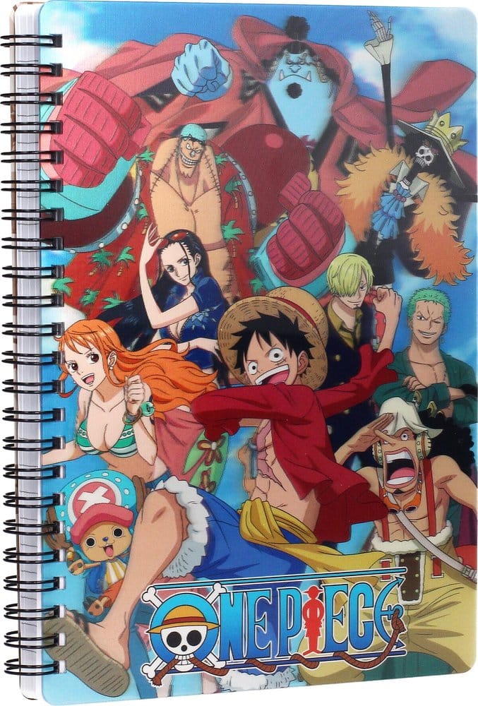 One Piece Cuaderno Efecto 3D Group 5 21 x 15 cm