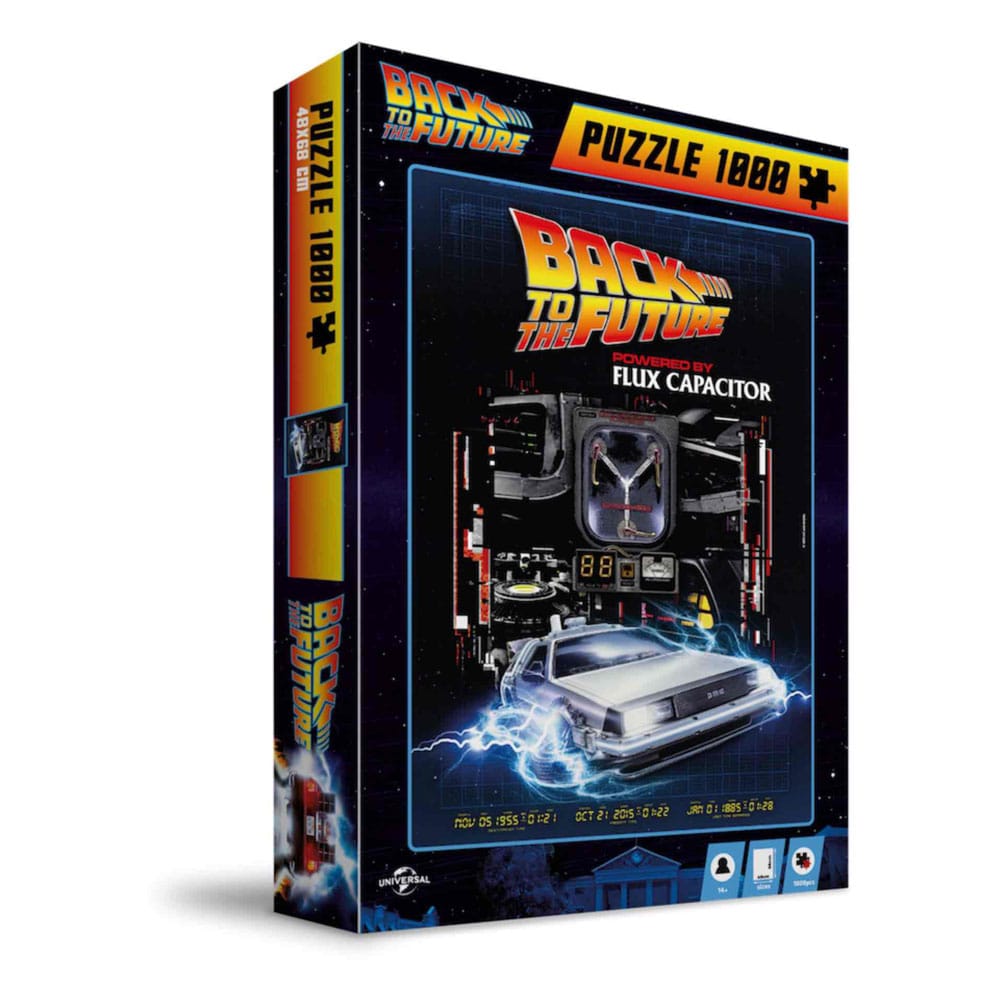 Regreso al Futuro 1000-piece puzzle Powered by Flux Capacitor