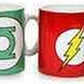 DC Comics Mini Tazas de Café Cerámica Logos 8 cm Set (4)