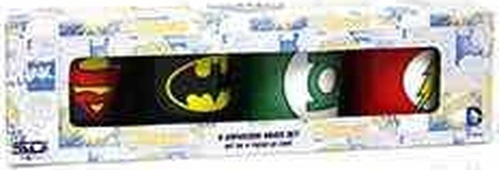 DC Comics Mini Tazas de Café Cerámica Logos 8 cm Set (4)