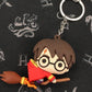 Harry Potter Llavero caucho Harry en Escoba 7 cm