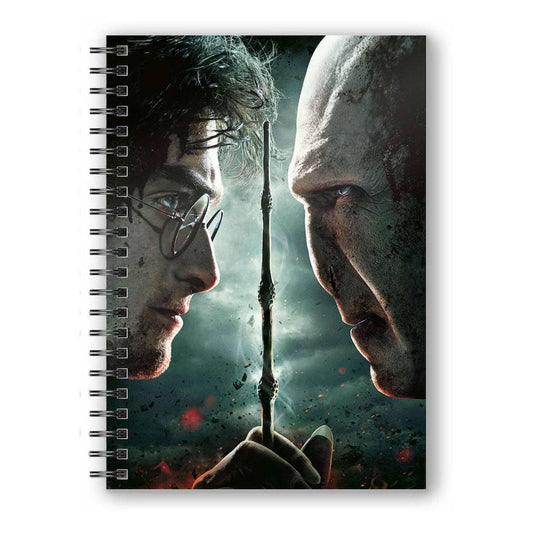 Harry Potter Libreta Efecto 3D Harry Potter vs. Voldemort