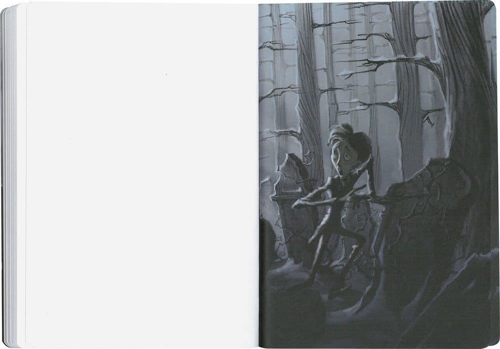 La Novia Cadáver Cuaderno Tapa Blanda Esqueleto ver. B 21 cm
