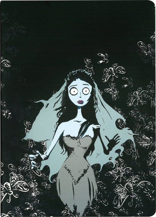 La Novia Cadáver Cuaderno Tapa Blanda Emily 21 cm
