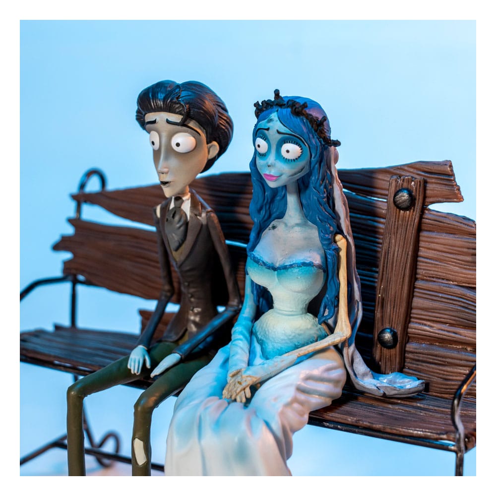 La novia cadáver Pack Regalo Figura & Llavero Victor & Emily
