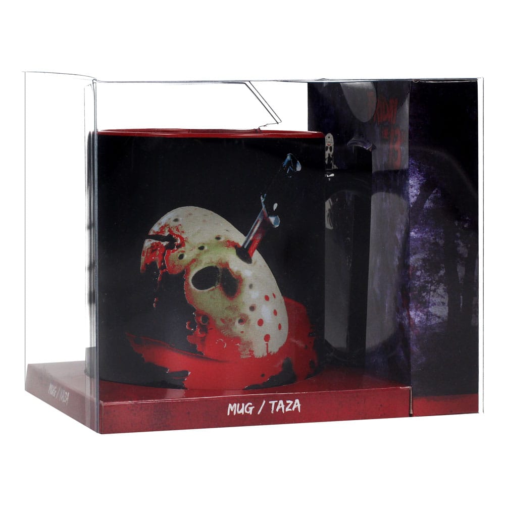 Viernes 13 Pack Regalo Taza & Llavero Jason's Mask