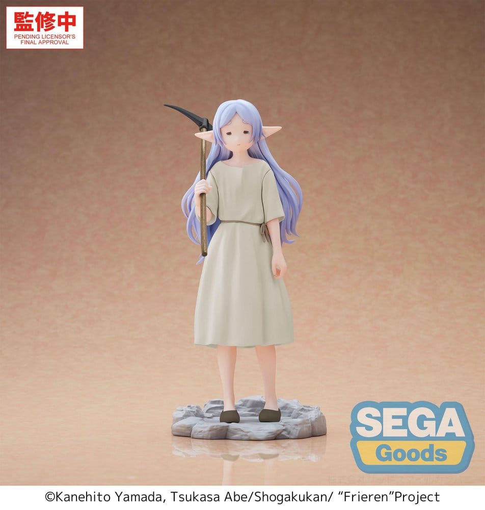 Frieren: Beyond Journey´s End High Premium Figura PVC Frieren - I Am Forced to Slave Away in the Mines for Three Centuries 18 cm
