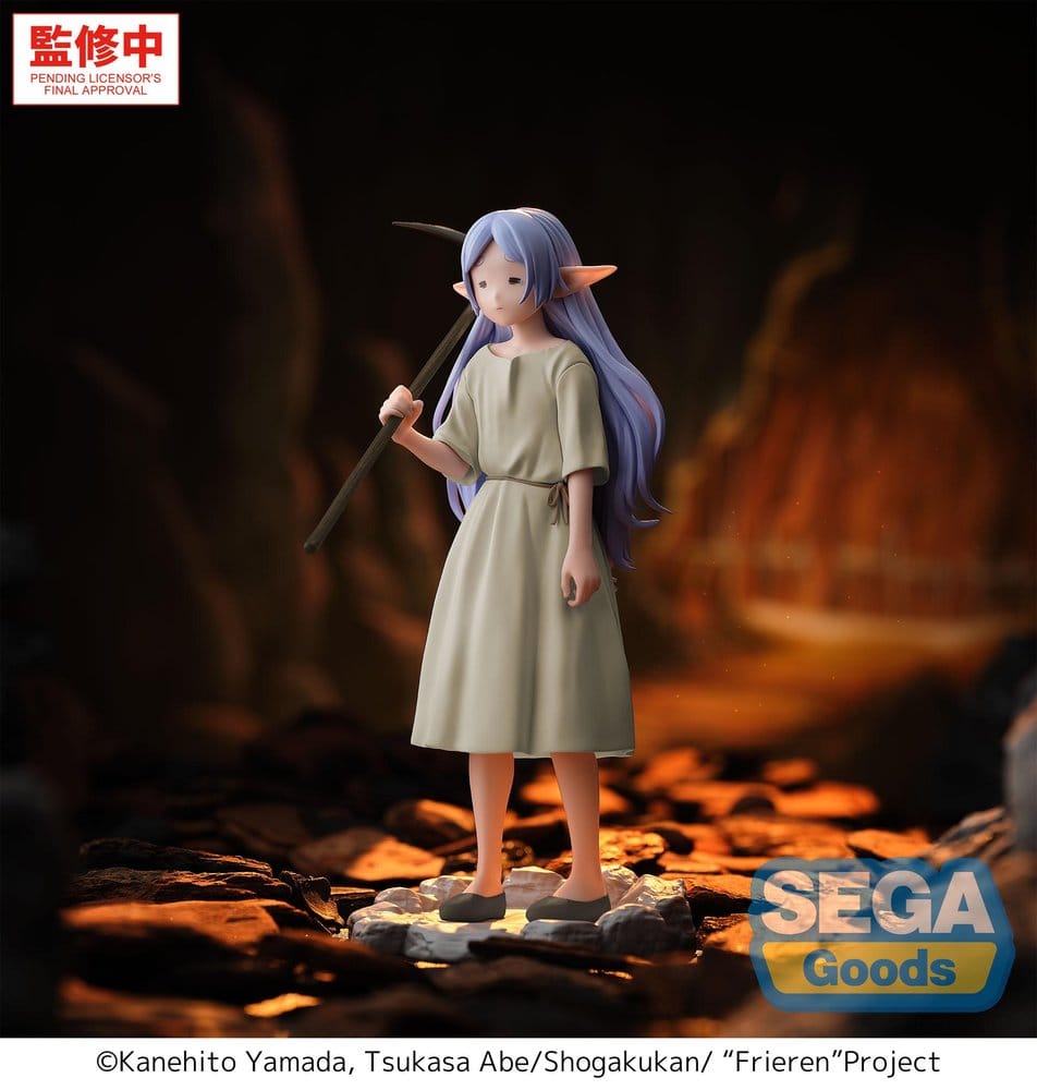 Frieren: Beyond Journey´s End High Premium Figura PVC Frieren - I Am Forced to Slave Away in the Mines for Three Centuries 18 cm