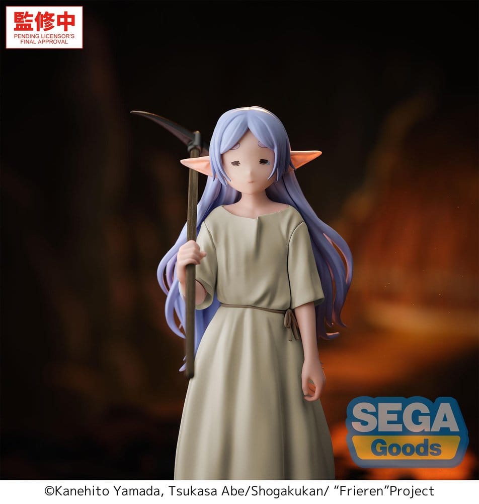 Frieren: Beyond Journey´s End High Premium Figura PVC Frieren - I Am Forced to Slave Away in the Mines for Three Centuries 18 cm
