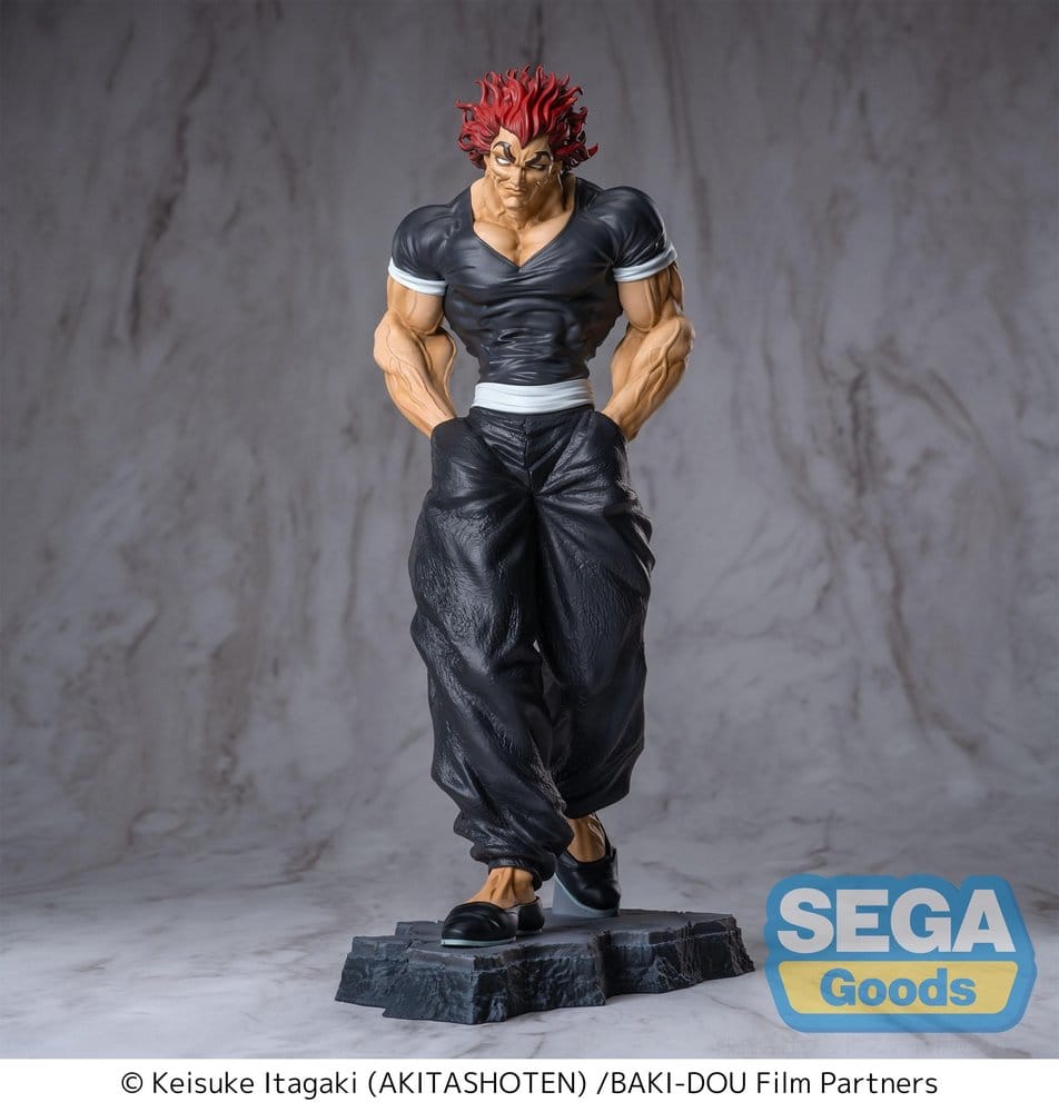Baki-Dou Luminasta Figura PVC Yujiro Hanma 25 cm