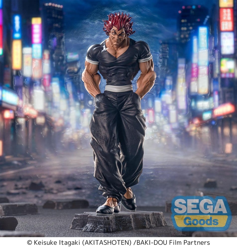 Baki-Dou Luminasta Figura PVC Yujiro Hanma 25 cm