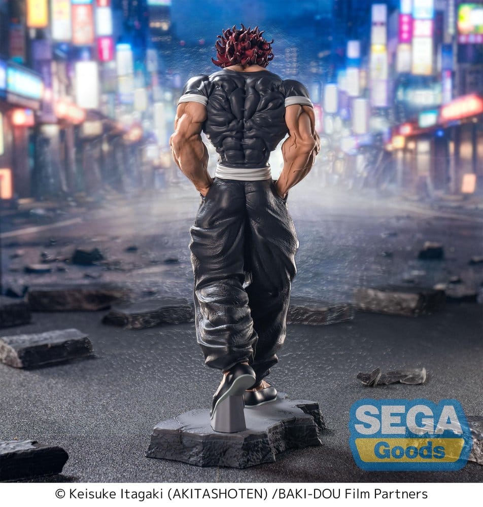 Baki-Dou Luminasta Figura PVC Yujiro Hanma 25 cm