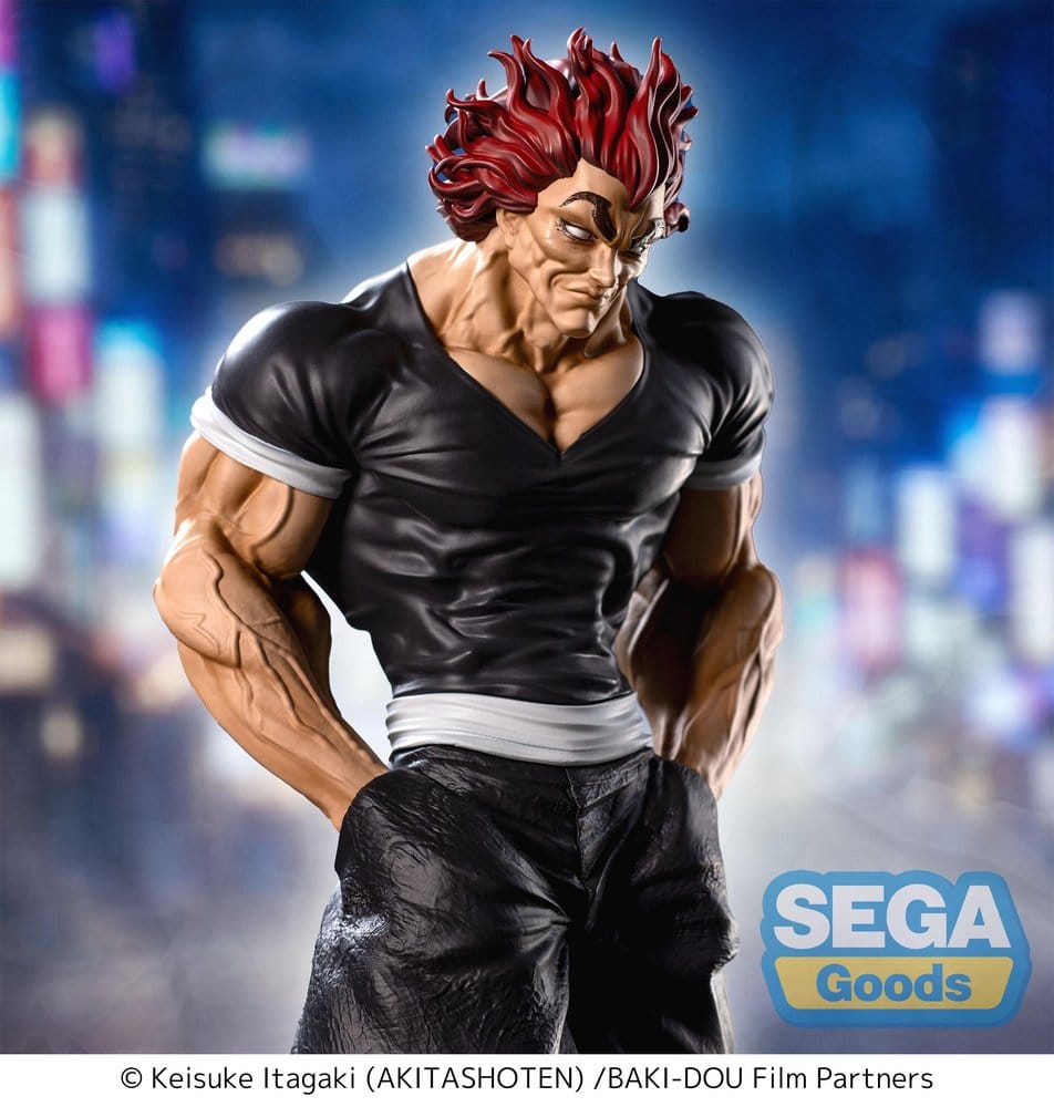 Baki-Dou Luminasta Figura PVC Yujiro Hanma 25 cm