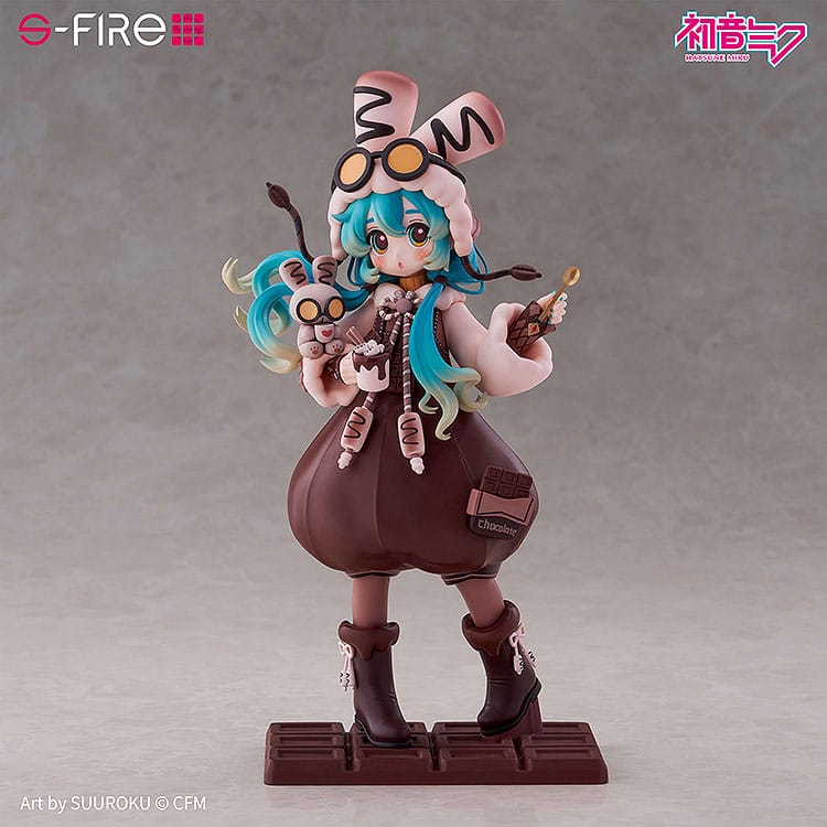 Character Vocal Series 01: Hatsune Miku Estatua PVC Hatsune Miku Marshmallow Hot Cocoa 22 cm - Z POP Toys
