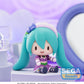 Character Vocal Series 01: Hatsune Miku Figura Fuwa Petit Chibi PVC Hatsune Miku x Love and Berry Dress Up and Dance! Sparkly Purple 8 cm - Z POP Toys