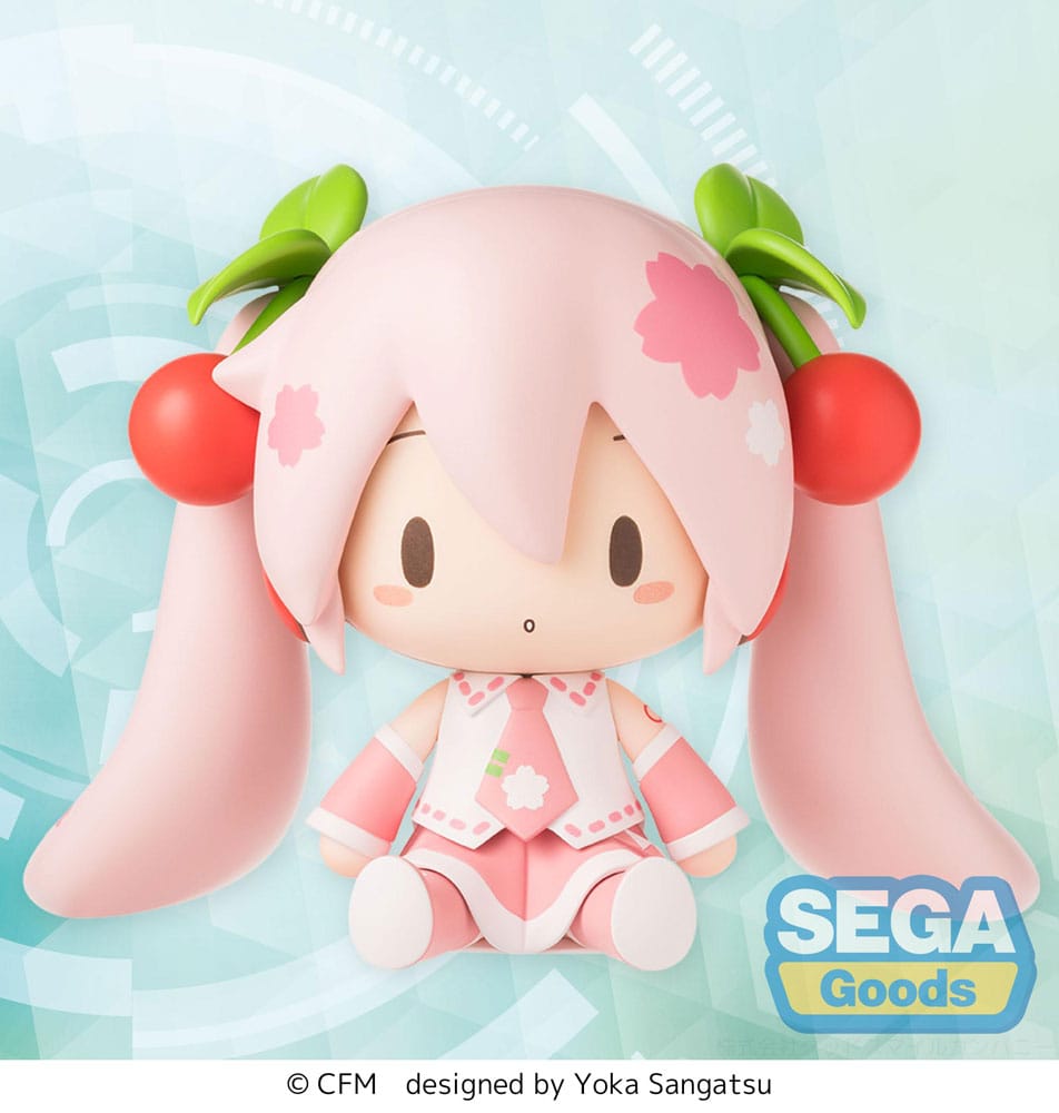 Character Vocal Series 01: Hatsune Miku Figura Fuwa Petit Chibi PVC Sakura Miku 8 cm - Z POP Toys
