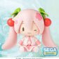 Character Vocal Series 01: Hatsune Miku Figura Fuwa Petit Chibi PVC Sakura Miku 8 cm - Z POP Toys