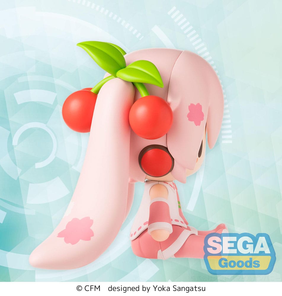 Character Vocal Series 01: Hatsune Miku Figura Fuwa Petit Chibi PVC Sakura Miku 8 cm - Z POP Toys