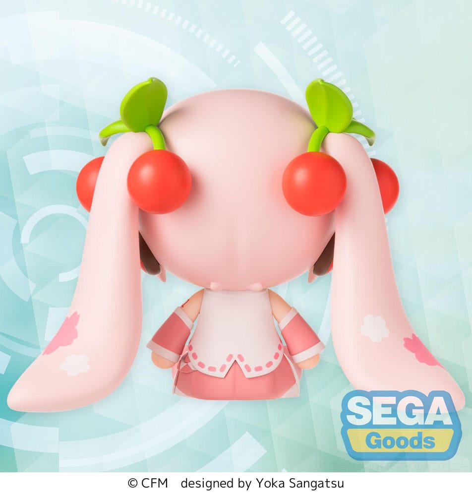 Character Vocal Series 01: Hatsune Miku Figura Fuwa Petit Chibi PVC Sakura Miku 8 cm - Z POP Toys