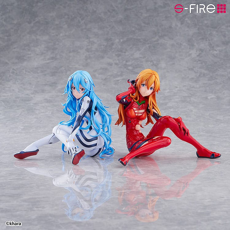 Rebuild of Evangelion Estatua S-Fire PVC 1/7 Asuka Langley 12 cm - Z POP Toys