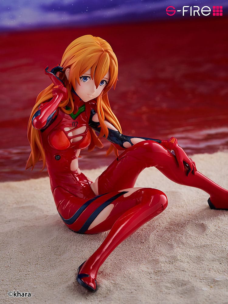 Rebuild of Evangelion Estatua S-Fire PVC 1/7 Asuka Langley 12 cm - Z POP Toys