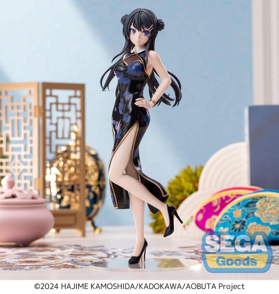 Rascal Does Not Dream Series Estatua PVC XStellar Mai Sakurajima Chinese Dress 22 cm