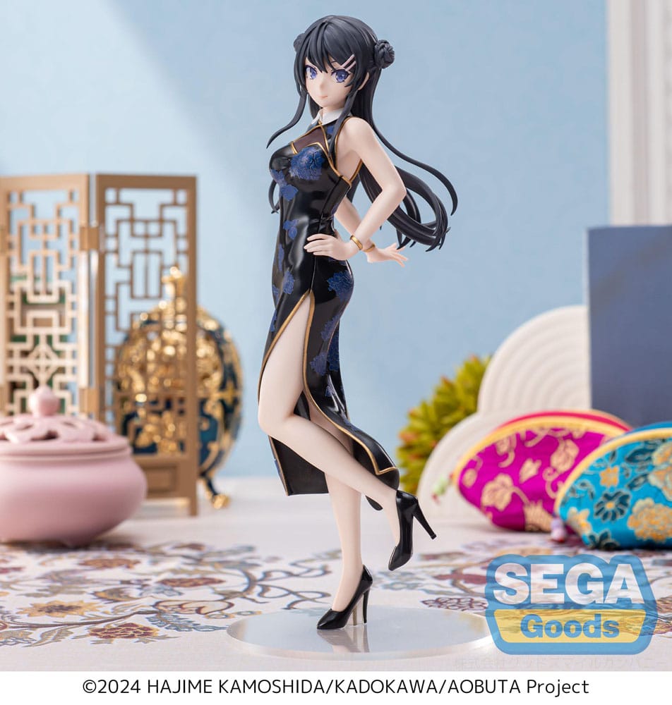 Rascal Does Not Dream Series Estatua PVC XStellar Mai Sakurajima Chinese Dress 22 cm